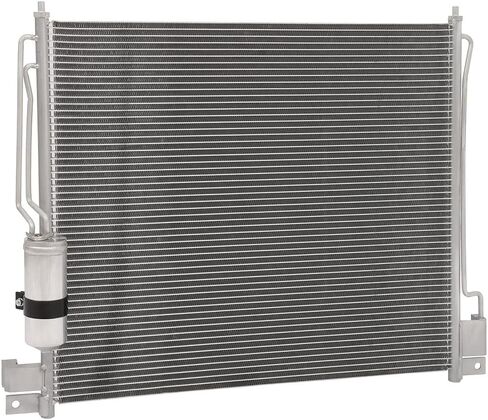 2807 Radiator and 3331 Condenser Fit for Nissan Frontier 4.0L 2005-2017 for Nissan Pathfinder 4.0L 2005-2012 for Nissan Pathfinder 5.6L 2008-2012 Aluminum Radiator in Saudi Arabia