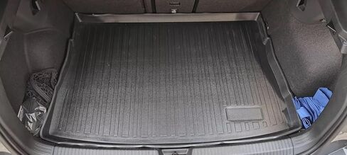 Floor Cargo Liner – Trunk Mat for Volkswagen GTI/Golf R 2022–2026 – Weather – Resistant Trunk Mats for Cars with Raised Lip – Non-Slip Car Tray Pad Boot – Laser Pre-Cut Design in Saudi Arabia