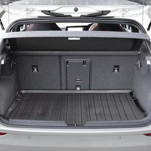 Floor Cargo Liner – Trunk Mat for Volkswagen GTI/Golf R 2022–2026 – Weather – Resistant Trunk Mats for Cars with Raised Lip – Non-Slip Car Tray Pad Boot – Laser Pre-Cut Design in Saudi Arabia