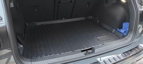 Floor Cargo Liner – Trunk Mat for Volkswagen GTI/Golf R 2022–2026 – Weather – Resistant Trunk Mats for Cars with Raised Lip – Non-Slip Car Tray Pad Boot – Laser Pre-Cut Design in Saudi Arabia