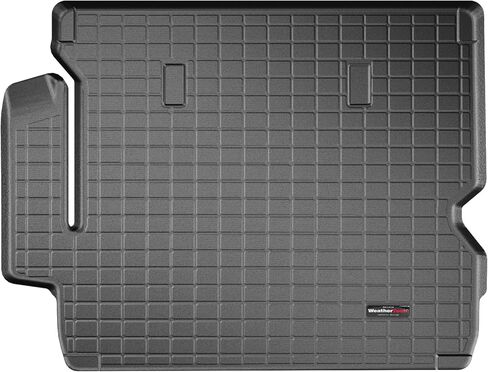 بطانة صندوق السيارة من WeatherTech لسيارة Land Rover Discovery، Discovery خلف الصف الثاني (401044)، أسود in Saudi Arabia