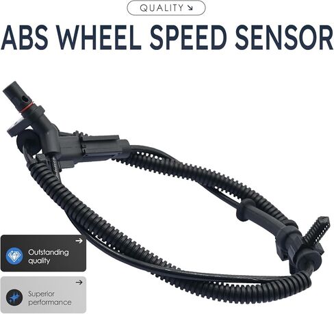 2Pcs Front Left and Right Abs Wheel Speed Sensor Compatible with Ram 1500 Classic 68170065Ab Als2587 13 14 15 16 17 18 19 20 21 22 2013 2014 2015 2016 2017 2018 2019 2020 2021 2022 in Saudi Arabia