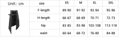 Mens Womens Steampunk Gothic Apron Adjustable Medieval Personality Half Skirt for Performance Party in Saudi Arabia