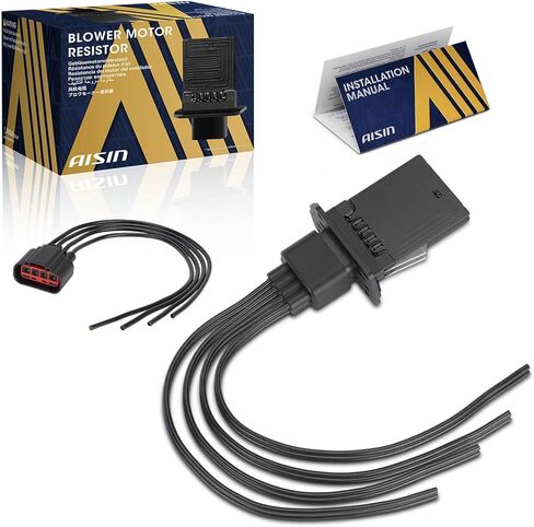 AISIN BMRAZ-00149 HVAC Blower Motor Resistor Kit - Compatible with Ford F-150 04-14, F-250 F-350 F-450 Super Duty 08-10, Mustang 05-09, Escape 08-12, Expedition 07-17, Lincoln Navigator 09-14 in Saudi Arabia
