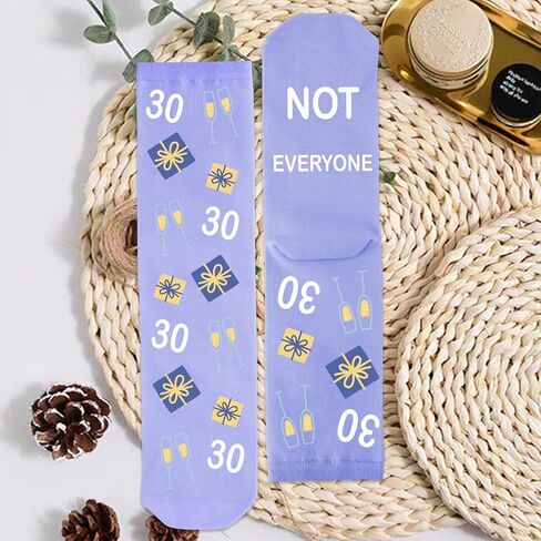 30th Birthday Gifts for Women - Mom Sister Wife Girlfriend Daughter Aunt Birthday Gift Ideas for Her Socks,Stocking Stuffers,Cozy Warm Gift from Son Daughter Brother Husband Boyfriend Mom Dad in Saudi Arabia
