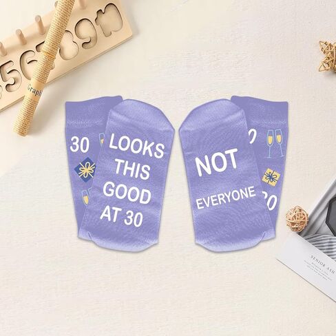 30th Birthday Gifts for Women - Mom Sister Wife Girlfriend Daughter Aunt Birthday Gift Ideas for Her Socks,Stocking Stuffers,Cozy Warm Gift from Son Daughter Brother Husband Boyfriend Mom Dad in Saudi Arabia