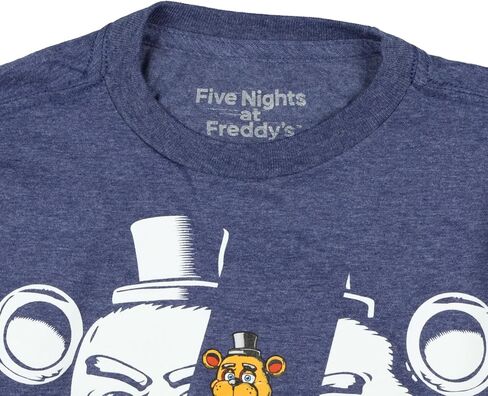 تي شيرت للأولاد من Five Nights At Freddy بتصميم وجه منفصل وأكمام قصيرة in Saudi Arabia