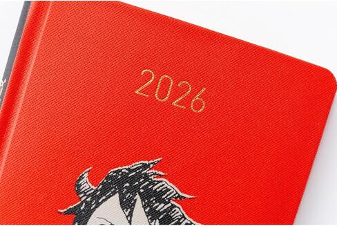 Hobonichi Techo 2026 Spring Weeks – ONE PIECE magazine: Straw Hat Luffy (Red) (Japanese, Tall & Slim, April Start) in Saudi Arabia