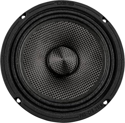 DS18 PRO-CF6.2SLN 6.5" Slim Motorcycle & Motorsports Loudspeaker with Water Resistant Carbon Fiber Cone | 2-Ohm 150W RMS - Shallow Speaker for Motorcycles in Saudi Arabia