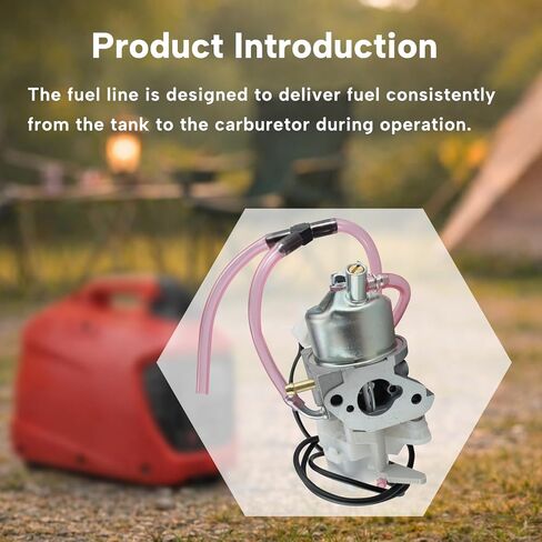 Carburetor Fit for Predator Inverter Generator Surge 1400W Fit for 71342 59186 57063 Carb Maintenance Kit with Fuel Line Fuel Filter & 3 Gaskets in Kuwait