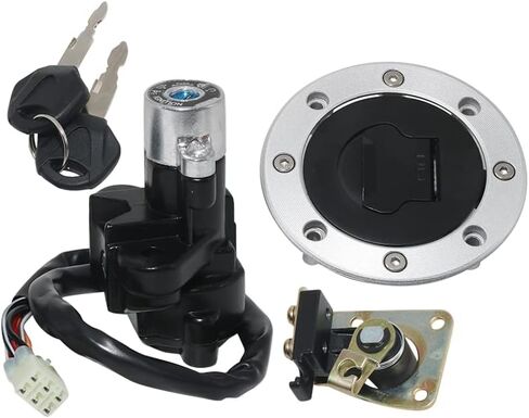 Ignition Switch Gas Cap Cover Seat Lock Key for Suzuki GSX1200 FSW/FSX,GSX400 FSV/FSK1(GK7B) Inazuma for Suzuki GSX600 GSXR600 GSX750 GSXR750 TL1000R TL1000S Ignition Switch Gas Cap in Saudi Arabia