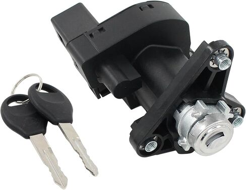 MOTOKU مفتاح تشغيل الإشعال ومجموعة أسطوانة القفل لسيارة شيفروليه ماليبو 2004-2012 لسيارة Saturn Aura 2007-2009 لسيارة Pontiac G6 2005-2010 in Kuwait