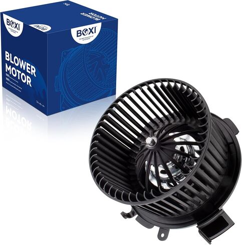 BOXI Front HVAC سخان منفاخ المحرك مع قفص مروحة يناسب Freightliner لمرسيدس بنز Sprinter 2500/3500 Sprinter 3500XD 2007-2018 / OE # 75063 68012679AA 0008356007 in Saudi Arabia