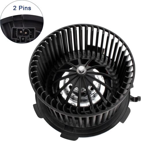 BOXI Front HVAC سخان منفاخ المحرك مع قفص مروحة يناسب Freightliner لمرسيدس بنز Sprinter 2500/3500 Sprinter 3500XD 2007-2018 / OE # 75063 68012679AA 0008356007 in Saudi Arabia