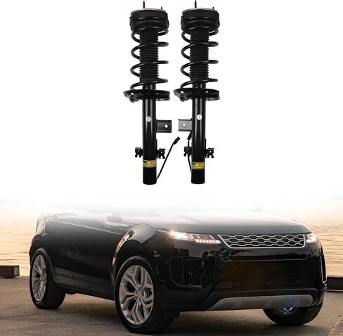 Dasbecan MagneRide Front Shock Absorber Struts Assembly w/Magnetic Damping Compatible with 2012-2019 Range Rover Evoque Replace# LR070932 LR079422 in Saudi Arabia