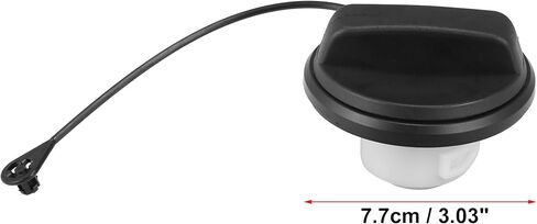 X AUTOHAUX غطاء الغاز 6G919030AD خزان الوقود البنزين غطاء تغليف ملحقات الباب لفورد فوكس MK2 2005-2012 in Saudi Arabia