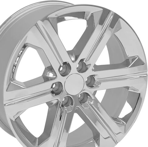 OE Wheels LLC CV60-22090-6550-24C Chrome Wheel Painted (22 x 9. inches /6 x 139 mm, 24 mm Offset) in Saudi Arabia