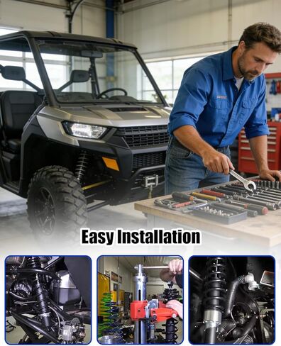 3" Lift Kit Fit for Can-Am Defender HD5 HD8 HD9 HD10 DPS XT, Front & Rear Suspension Upgrade with Aluminum Preload Spacers, Improves Ground Clearance, Fits up to 28" Off-Road Tires in Saudi Arabia