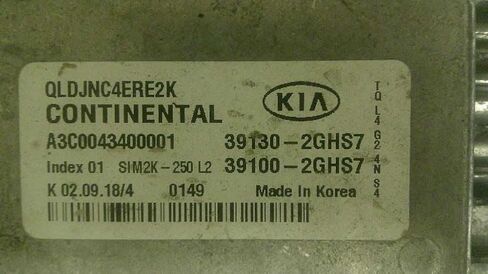 Engine ECM Control Module 2.4L Fits 17-19 Compatible with KIA SPORTAGE 39100-2GHS7 391002GHS7 in Saudi Arabia