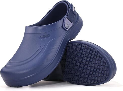 أحذية Jacata الرجالية المقاومة للانزلاق للطهاة غير قابلة للانزلاق للعمل في المطبخ مع دعم قوس القدم ومقاومة للماء والزيت لخدمة الطعام والتمريض وطاقم البستنة وأحذية المطاعم والرعاية الصحية in Kuwait