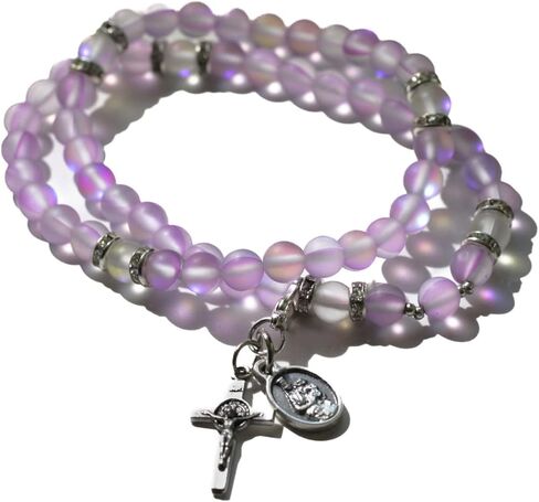 Purple Rosary Bracelet in Saudi Arabia