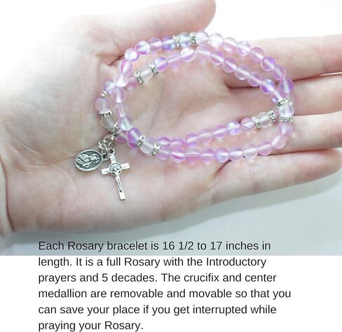 Purple Rosary Bracelet in Saudi Arabia