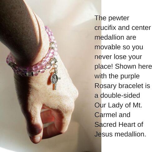 Purple Rosary Bracelet in Saudi Arabia