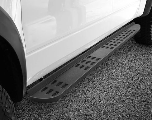 لوحات تشغيل مقاس 7 بوصات متوافقة مع سيارة Ford F150 Supercrew Cab Pickup (4 أبواب كاملة الحجم)، F150 Crew Cab Pickup مع مسحوق أسود محكم ثنائي المرحلة F150 in Kuwait