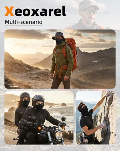 Xeoxarel Neck Gaiter, 7 Pack Cooling UV Protection, Bandana Face Mask Scarf for Men and Women in Saudi Arabia