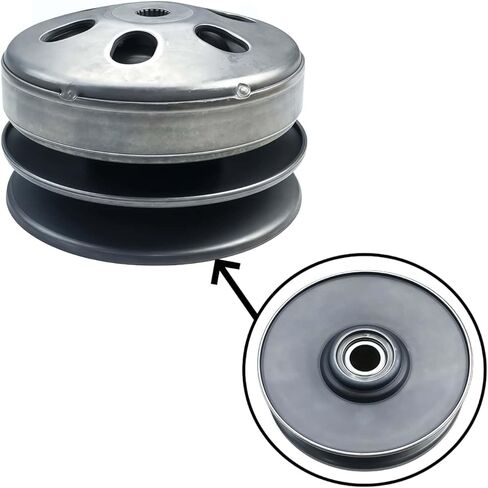 GY6 125cc/150cc Rear Clutch，Clutch Kits and Variator Assembly with 743+842 belt Compatible for 4-Stroke Engine Scooter ATV Taotao Roketa Sunl in Kuwait