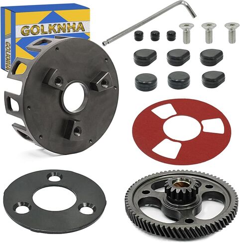 CNC Billet Clutch Basket & Heavy Duty Primary Driven Gear Kit for Yamaha Blaster 200 YFS200 1988-2006 OEM# 3JM-16150-01-00 in Saudi Arabia