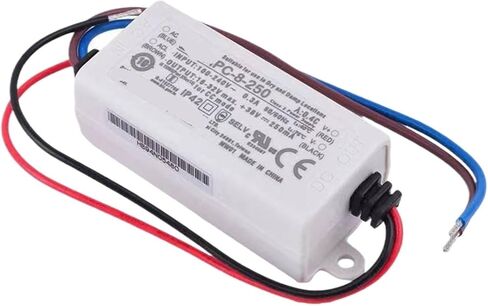 1 قطعة APC-8-250 250mA 8 واط إخراج واحد تيار مستمر تحويل التيار الكهربائي LED سائق in Saudi Arabia