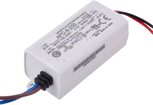1 قطعة APC-8-250 250mA 8 واط إخراج واحد تيار مستمر تحويل التيار الكهربائي LED سائق in Saudi Arabia