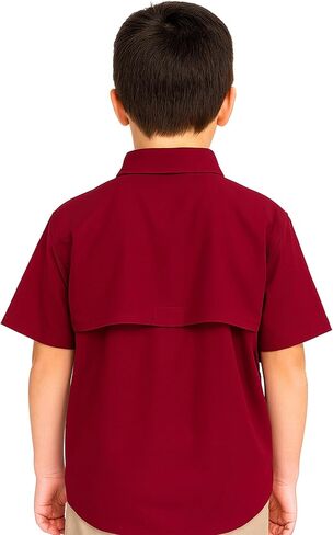 Kids Fishing Shirt Short Sleeves in Saudi Arabia