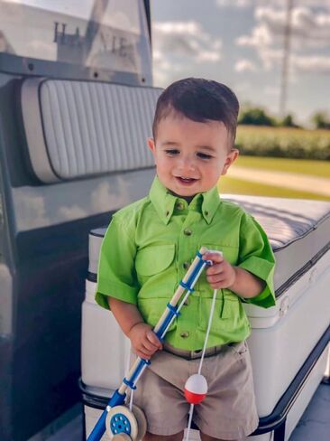 Kids Fishing Shirt Short Sleeves in Saudi Arabia