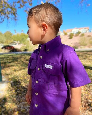 Kids Fishing Shirt Short Sleeves in Saudi Arabia