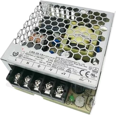 1 قطعة LRS-35-15 O/P + 15V2.4A إخراج واحد تحويل التيار الكهربائي AC-DC LED سائق in Saudi Arabia