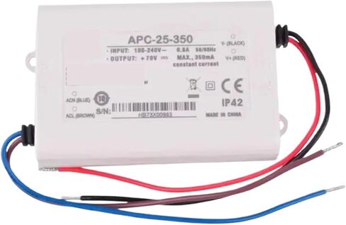 1pcs APC-25-350 350mA 25W Single Output Constant Current Mode Power Supply LED Driver in Saudi Arabia