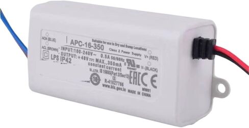 1 قطعة APC-16-350 350mA 16 واط LED سائق إخراج واحد تحويل التيار الكهربائي in Saudi Arabia