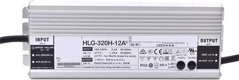 1pcs HLG-320H-12A 24A 48A LED Driver Switching Power Supply Indoor or Outdoor Waterproof Lamp Lighting(HLG-320H-48A) in Saudi Arabia