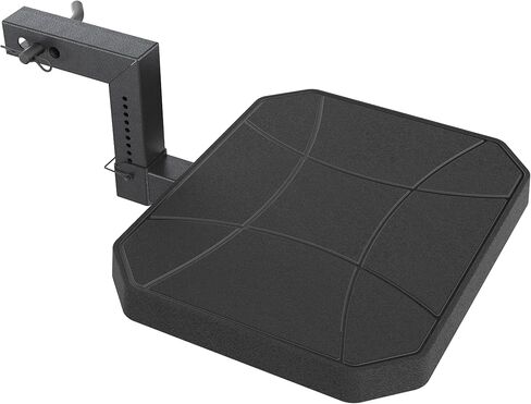 YACUTA 24" Tow Hook Hitch Step，Solid Tow Hook Rear Step fit Pickup Truck, Trailer or SUV, Easy Install with Lock pin Keys in Saudi Arabia