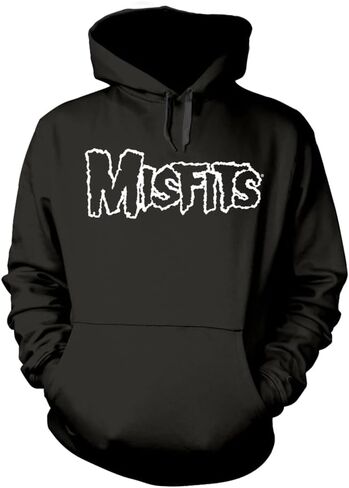 Misfits Fiend Skull Pull Over Hoodie Black | Officially Licensed Merchandise in Saudi Arabia