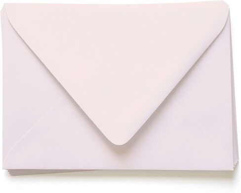 مظاريف باللون الوردي الفاتح - A9 Gmund Colors Matt 5 3/4 x 8 3/4 Euro Flap 81T، 25 حزمة in Kuwait