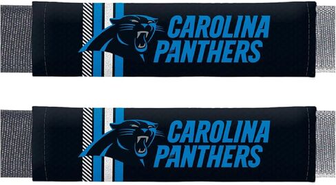 FANMATS 32088 Carolina Panthers Team Color Rally Seatbelt Pad - 2 Pieces in Saudi Arabia