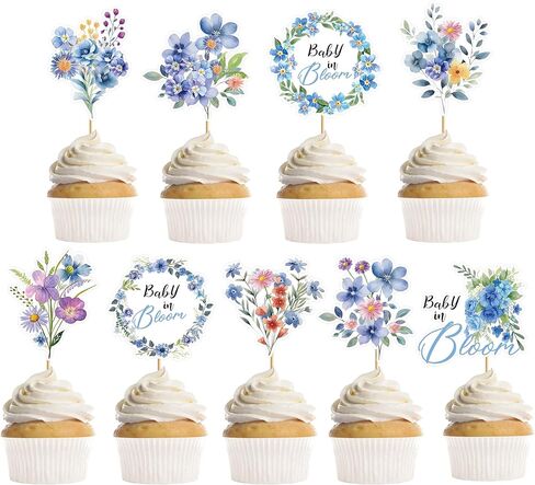 Locally Grown Baby Shower Decorations, 36 Pcs Farmers Market Cupcake Toppers, Farm Fresh Vegetable & Baby Animal Cupcake Decorations for Girls Boys Baby Shower Party in Saudi Arabia