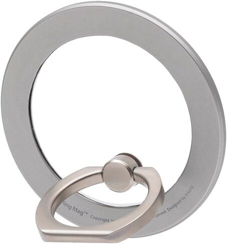 iRing Magnetic Phone Grip Ring Holder for MagSafe, Kickstand Grip for MagSafe, Wireless Charging Compatible with iPhone 15 14 13 12, Mag Safe Accessories_Rose Gold with Rose Gold Ring in Kuwait