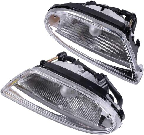 1 Pair Right Left Side Fog Light Lamp Assembly for Mercedes W163 ML320 ML350 ML430 ML500 Car Fog Lights Lamp Assembly Set in Saudi Arabia