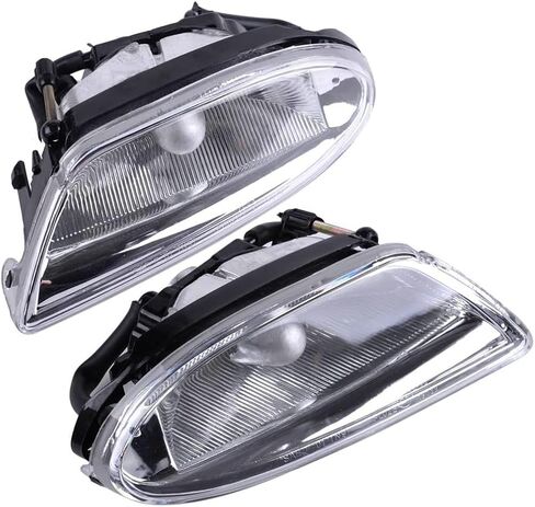 1 Pair Right Left Side Fog Light Lamp Assembly for Mercedes W163 ML320 ML350 ML430 ML500 Car Fog Lights Lamp Assembly Set in Saudi Arabia