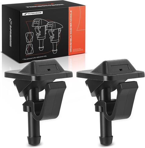 A-Premium Front Windshield Washer Nozzle Compatible with Jeep Wrangler 2002-2012, TJ Series TJ 2001-2006, 2-PC Set in Saudi Arabia