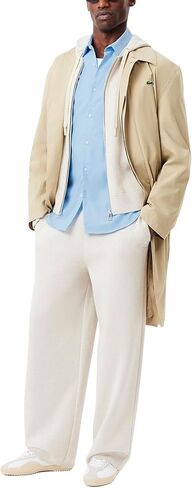 Lacoste Men's Core Regular Fit Long Sleeve Solid Shirt in Saudi Arabia